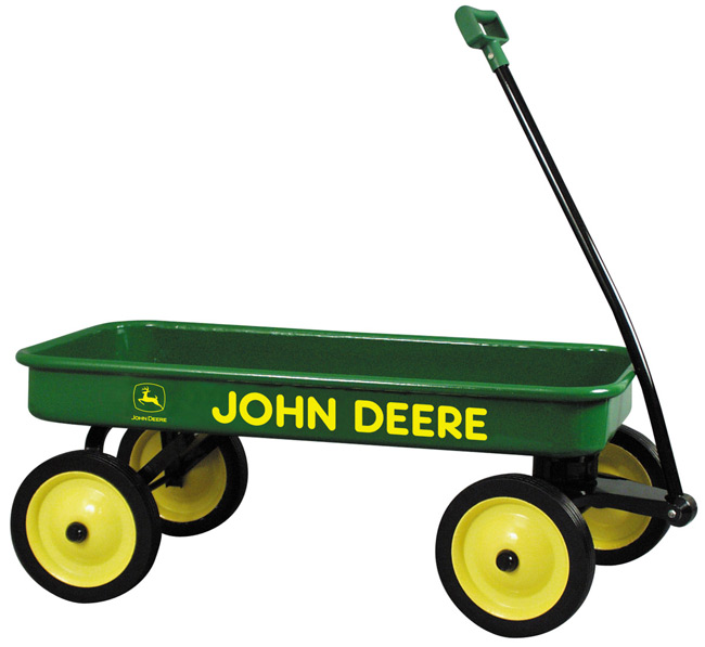 john deere metal wagon